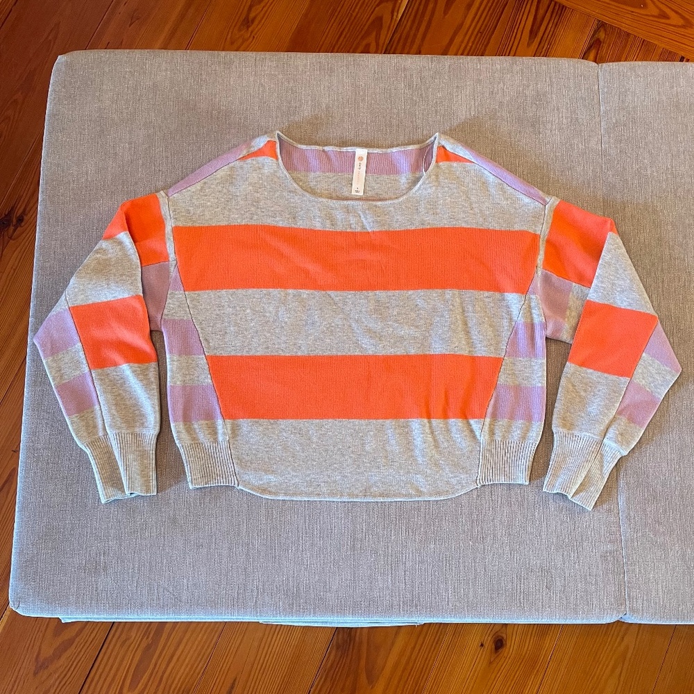 Daily Practice * Anthropologie * Glen Striped Sweater * Size S * Like New! - Picture 4 of 11